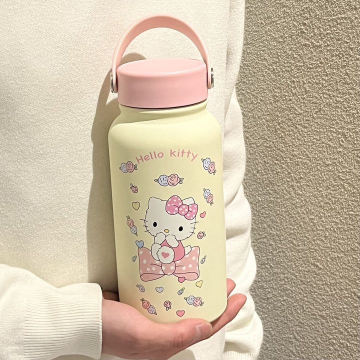 Dame isolert drikkeflaske med kreativt Hello Kitty-design Luvikno