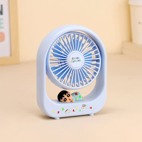 Søt tegneseriefigur mini vifte Luvikno