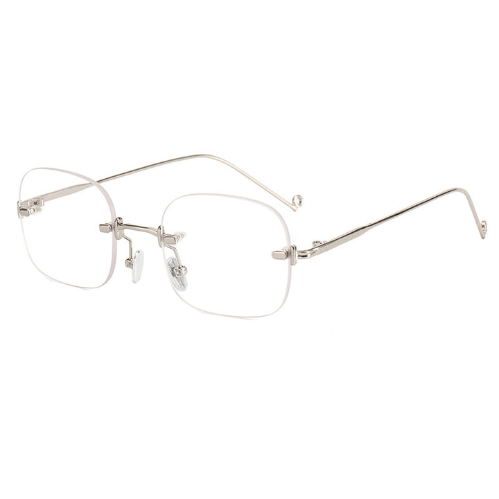 Dame elegant geometrisk brille Luvikno