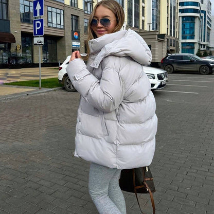 Luvik | Naisten talvitakki, jossa on tilava leikkaus