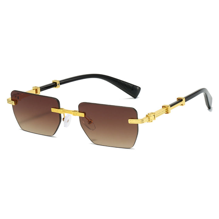 Dame Geometrisk Solbrille Luvikno