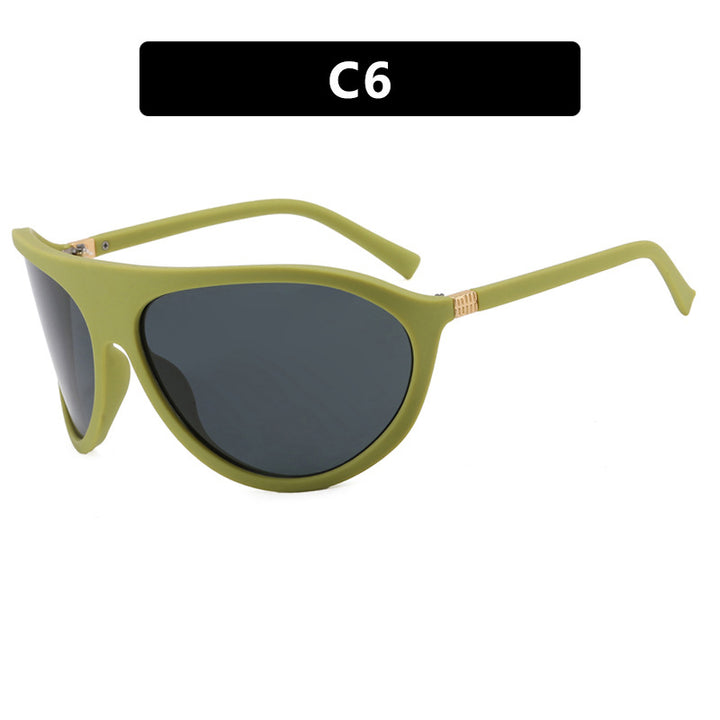 Damen Cat-Eye solbriller med unikt design og beskyttende UV-filter Luvikno