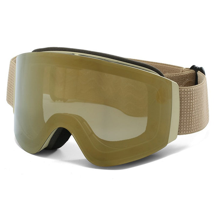 Dame skibrille med sideblendingsbeskyttelse og antifog-belegg Luvikno