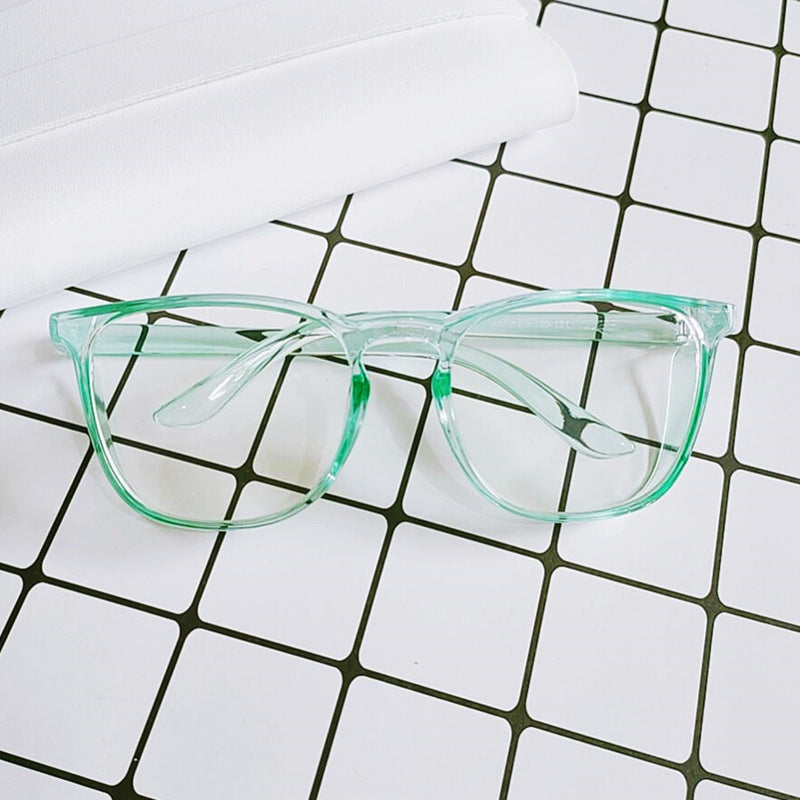 Dame trendy briller med kantet design Luvikno