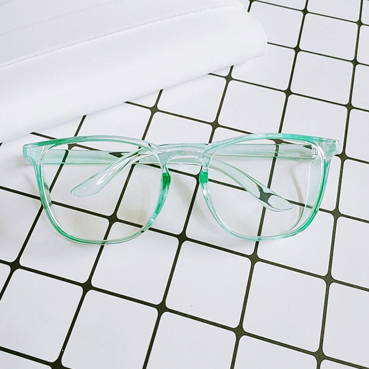 Dame trendy briller med kantet design Luvikno