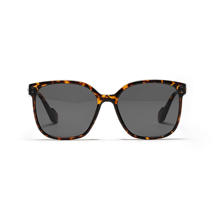 Dame solbrille med stilig skilpaddeskall-ramme og UV-beskyttelse Luvikno