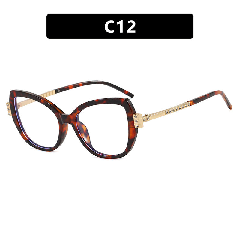 Dame oversized solbrille med beskyttende UV-filter og elegante aksenter Luvikno
