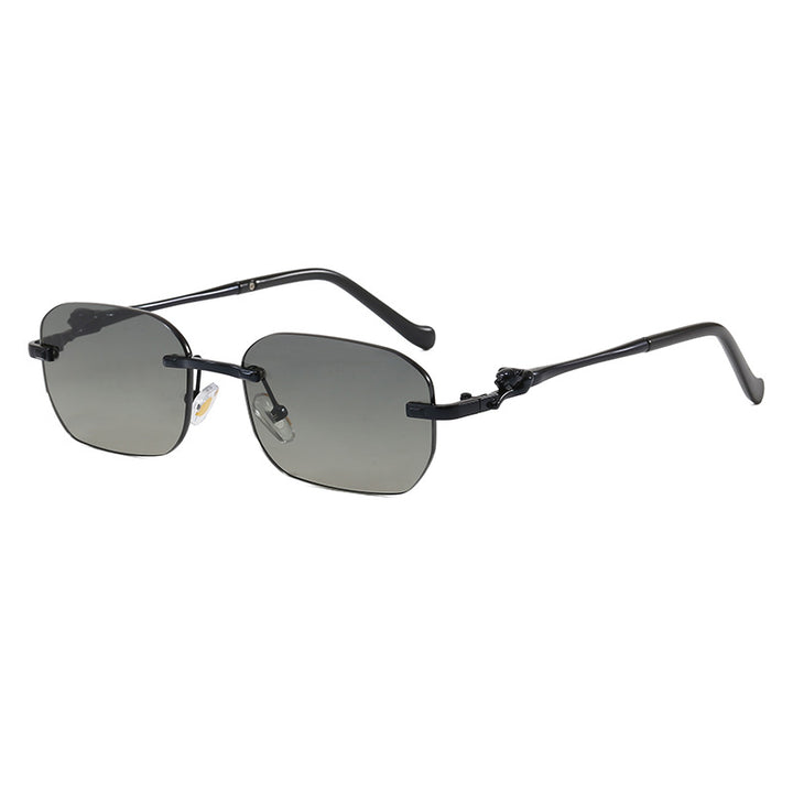 Dame elegant moteriktig solbrille i innovativ unisex-stil Luvikno