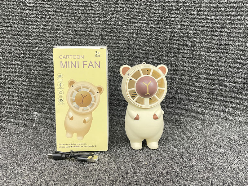 Unisex Morsom Mini Vifte i Dyremotiv Luvikno