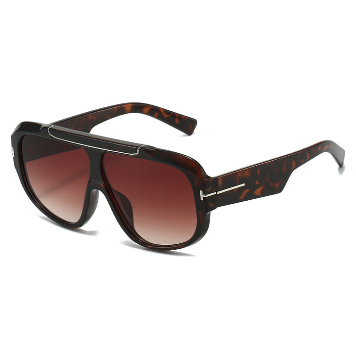 Dame sporty solbriller med stilfullt fullrammedesign Luvikno