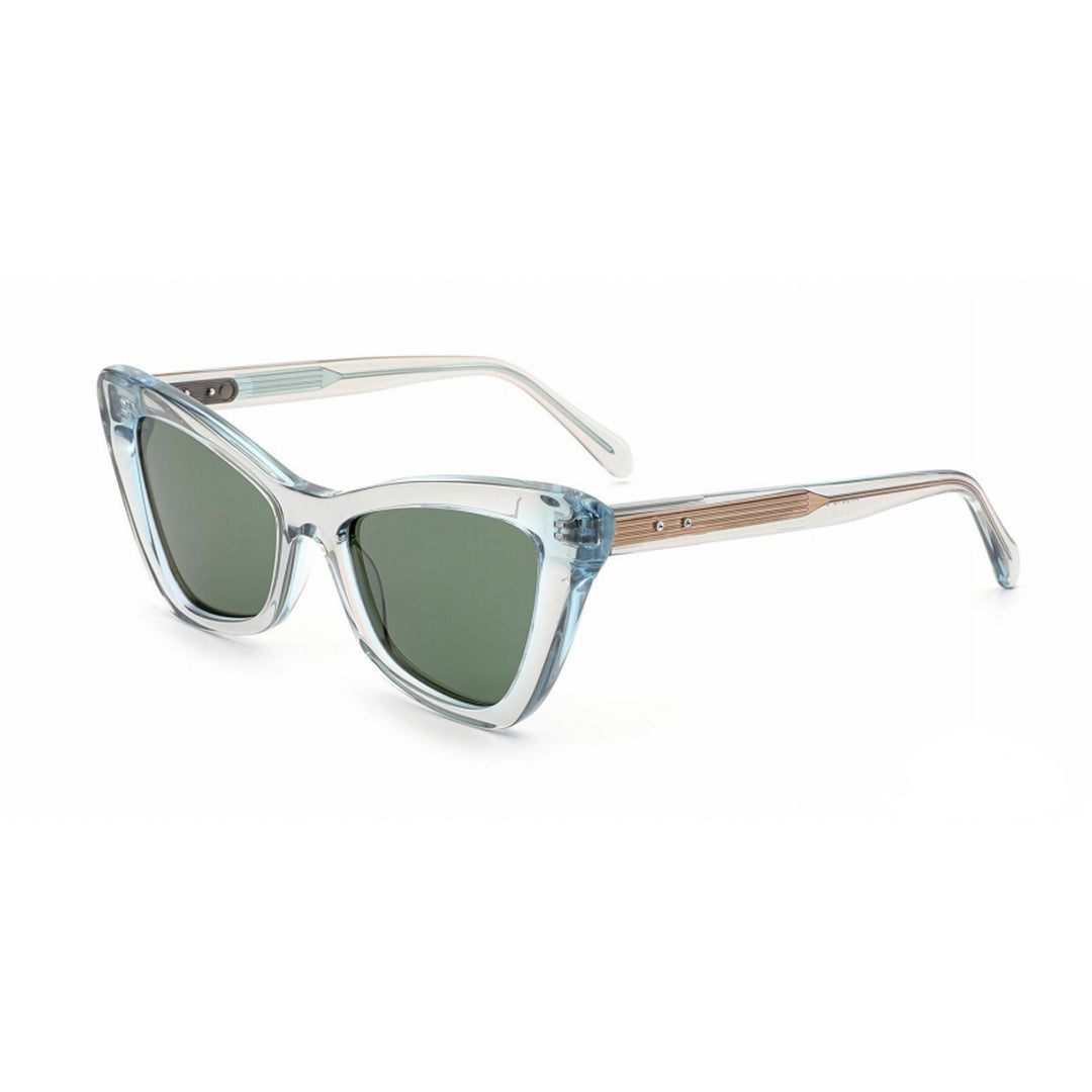 Dame Cat-Eye solbriller med trendy aksent Luvikno