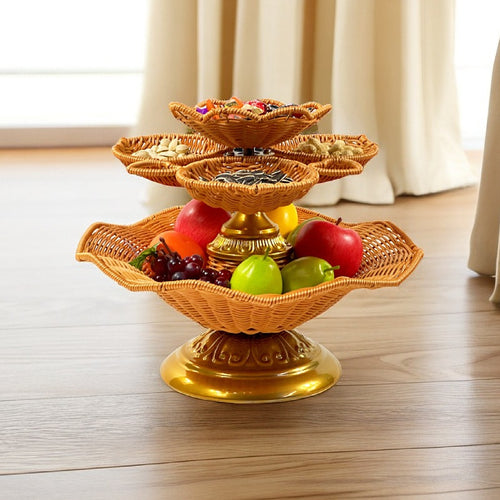 Dame Etagere for frukt og snacks Luvikno