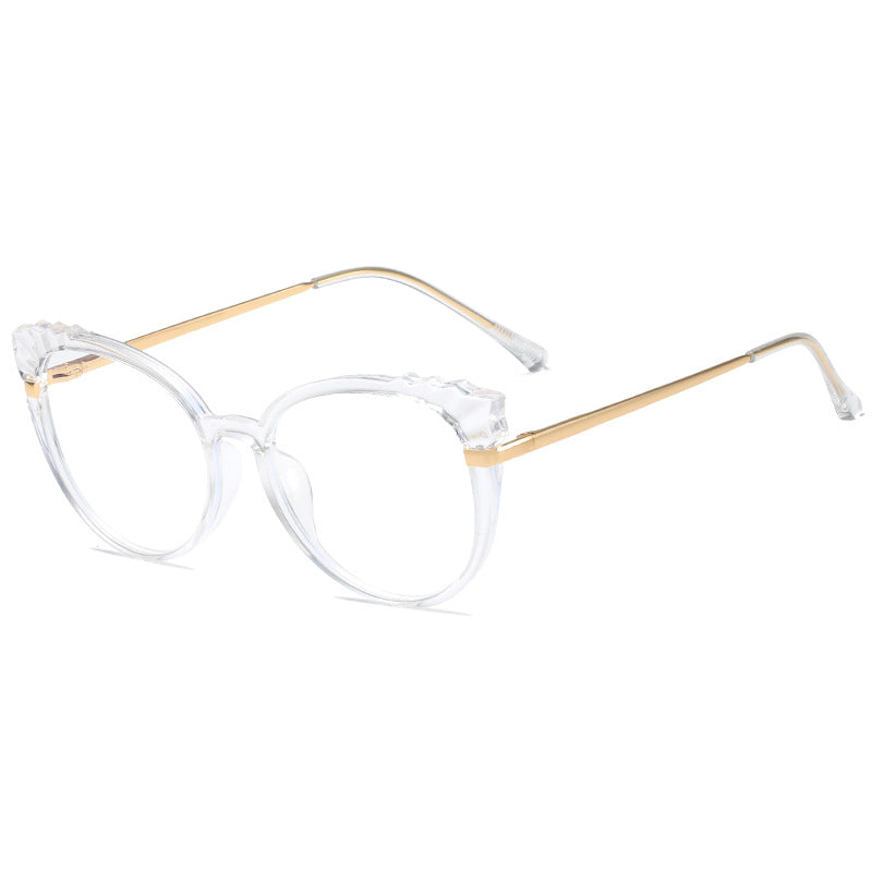 Dame moteriktig brille i elegant cat-eye-stil Luvikno