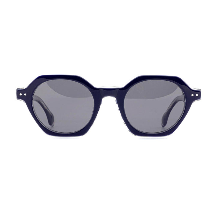 Dame solbrille i stilfull, sekskantet design med robust ramme og UV-beskyttelse Luvikno