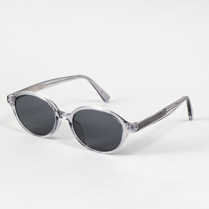 Dame moteriktige solbriller i retrostil med brune glass Luvikno