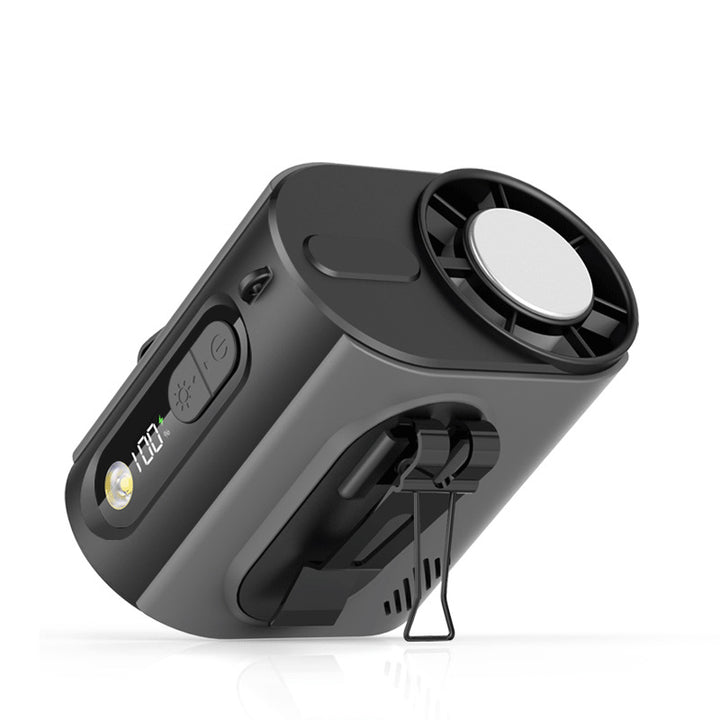 Dame bærbar mini vifte med LED-lampe Luvikno