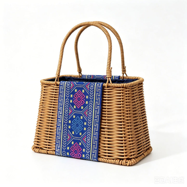 Damer Håndlagde Kurvveske Luvikno