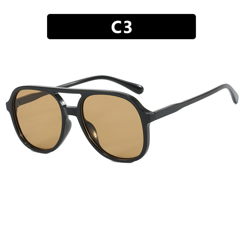 Dame solbrille med elegant skilpaddemønster og UV-beskyttelse Luvikno