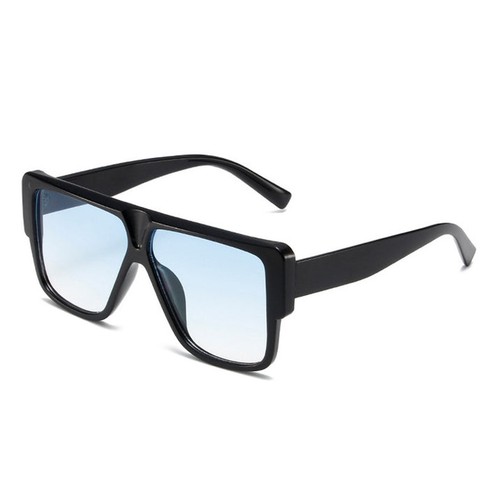 Dame firkantet solbrille med markant ram Luvikno