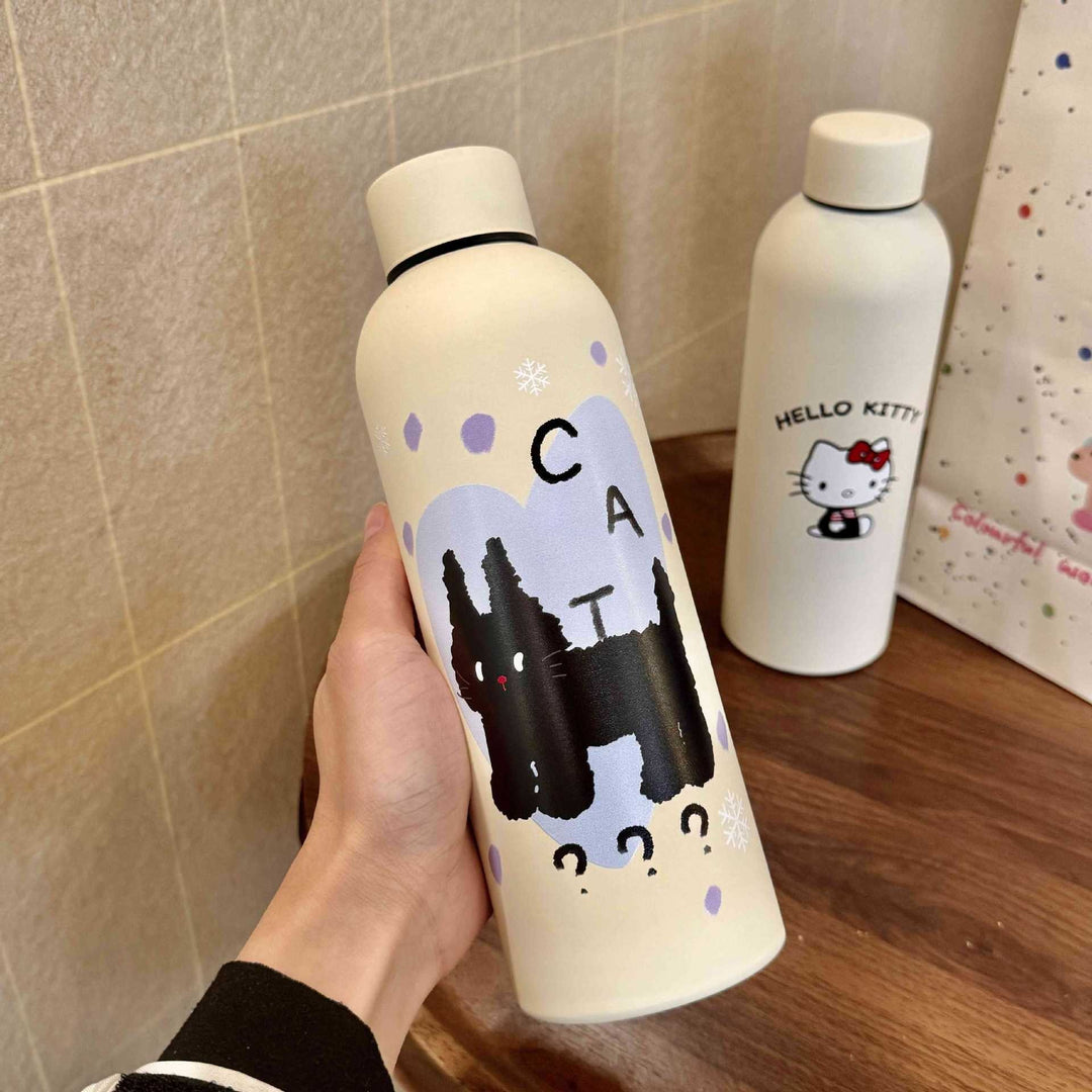 Dame Isoleringsdrikkeflaske med originalt Hello Kitty-design Luvikno