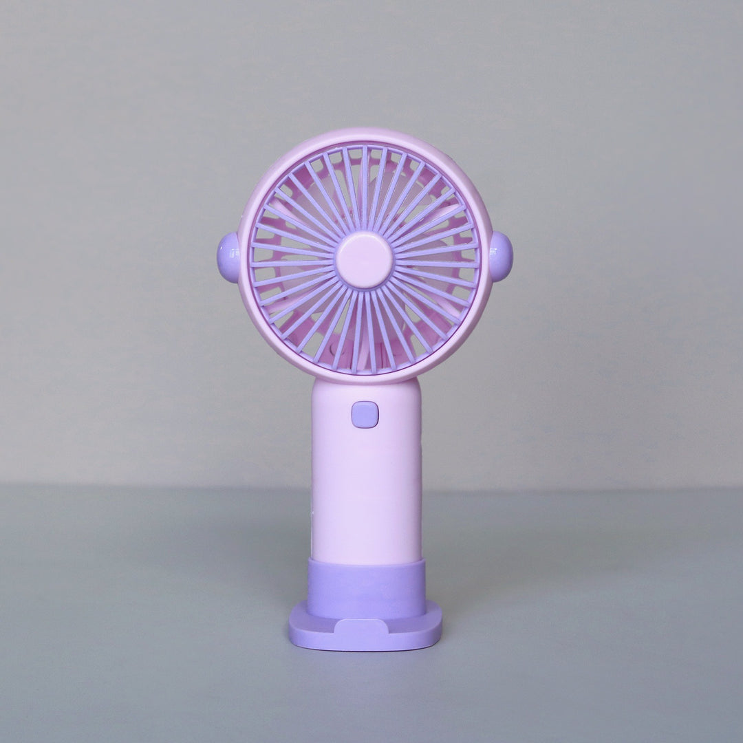 Unisex Håndholdt Vifte med ergonomisk design og praktisk ståfunksjon Luvikno