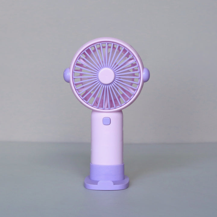 Unisex Håndholdt Vifte med ergonomisk design og praktisk ståfunksjon Luvikno