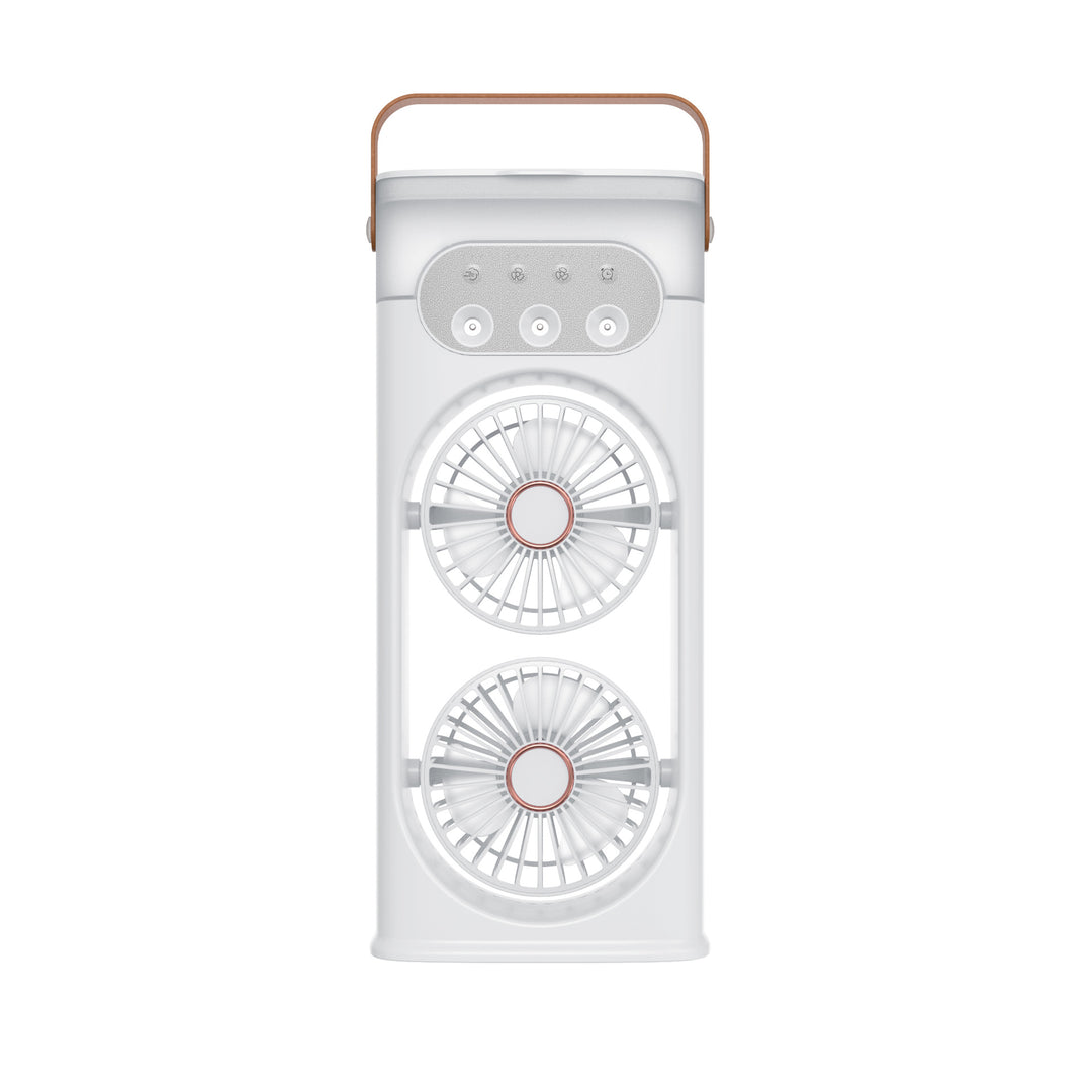 Unisex Dual-Bluetooth Bærbar Kjølevifte Luvikno