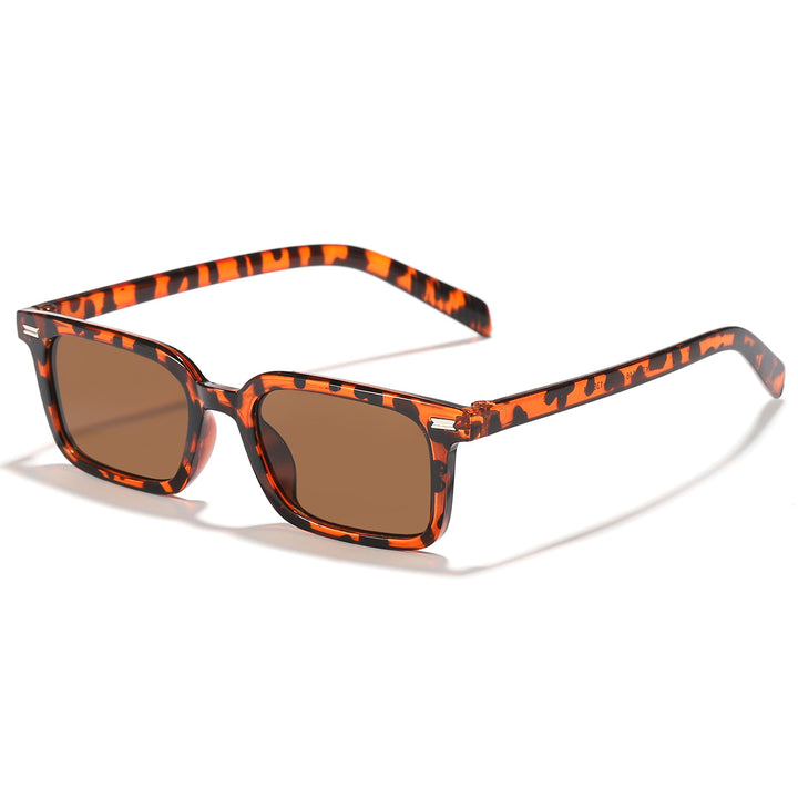 Dame elegant solbrille med transparent ramme Luvikno