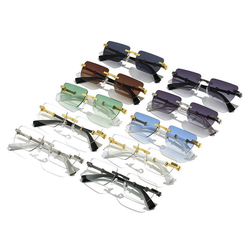 Dame Geometrisk Solbrille Luvikno