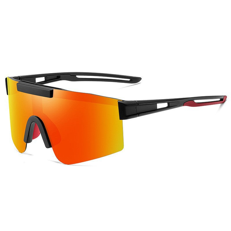 Unisex Sporty Racing Sunglasses with Advanced Airflow System Luvikno