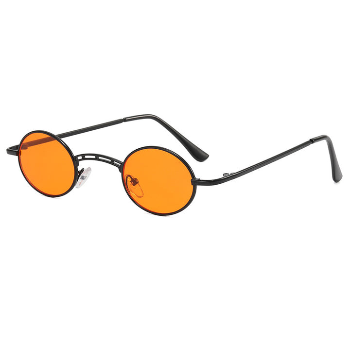 Dame rund fashion solbrille Luvikno