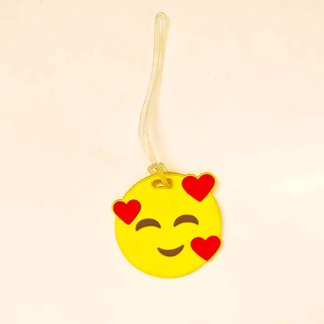 Unisex Bag Tag i Emojidesign Luvikno