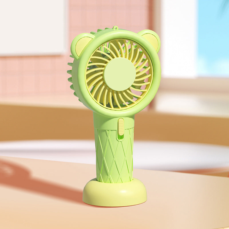 Dame Bærbar Mini-Ventilator med leken Dyredesign Luvikno