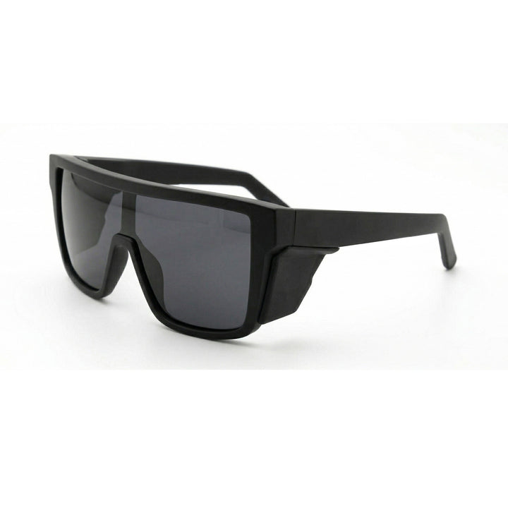 Dame sport solbriller i moderne design med bred ramme og polariserende linser Luvikno