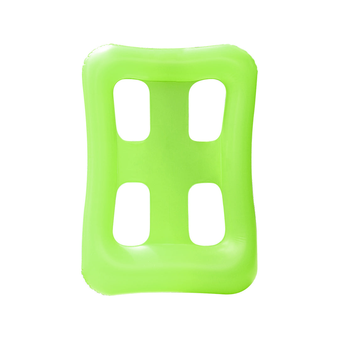 Kvinne Komfortabel Oppblåsbar Basseng Lounger med Ergonomisk Design Luvikno