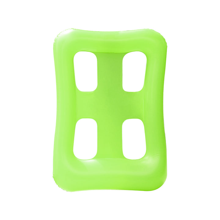 Kvinne Komfortabel Oppblåsbar Basseng Lounger med Ergonomisk Design Luvikno