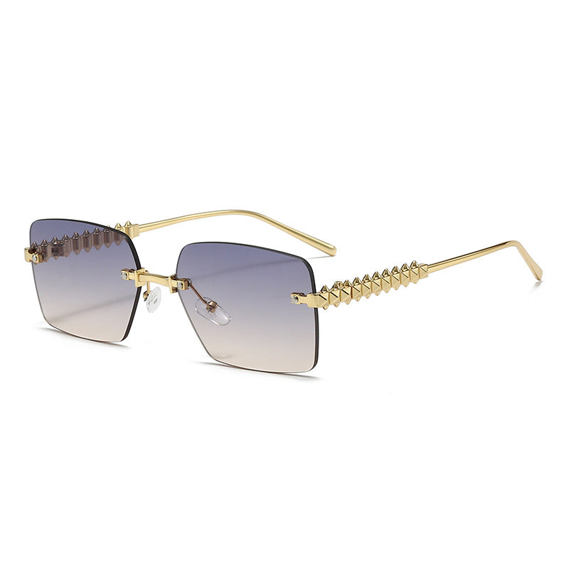 Dame ekstravagant firkantet brille Luvikno