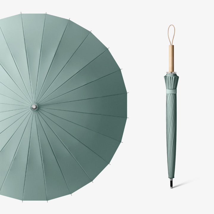 Damer elegant paraply med treratt og slitesterkt trekk Luvikno