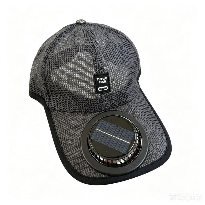 Solbeskyttelseshatt med integrert solfanger Luvikno
