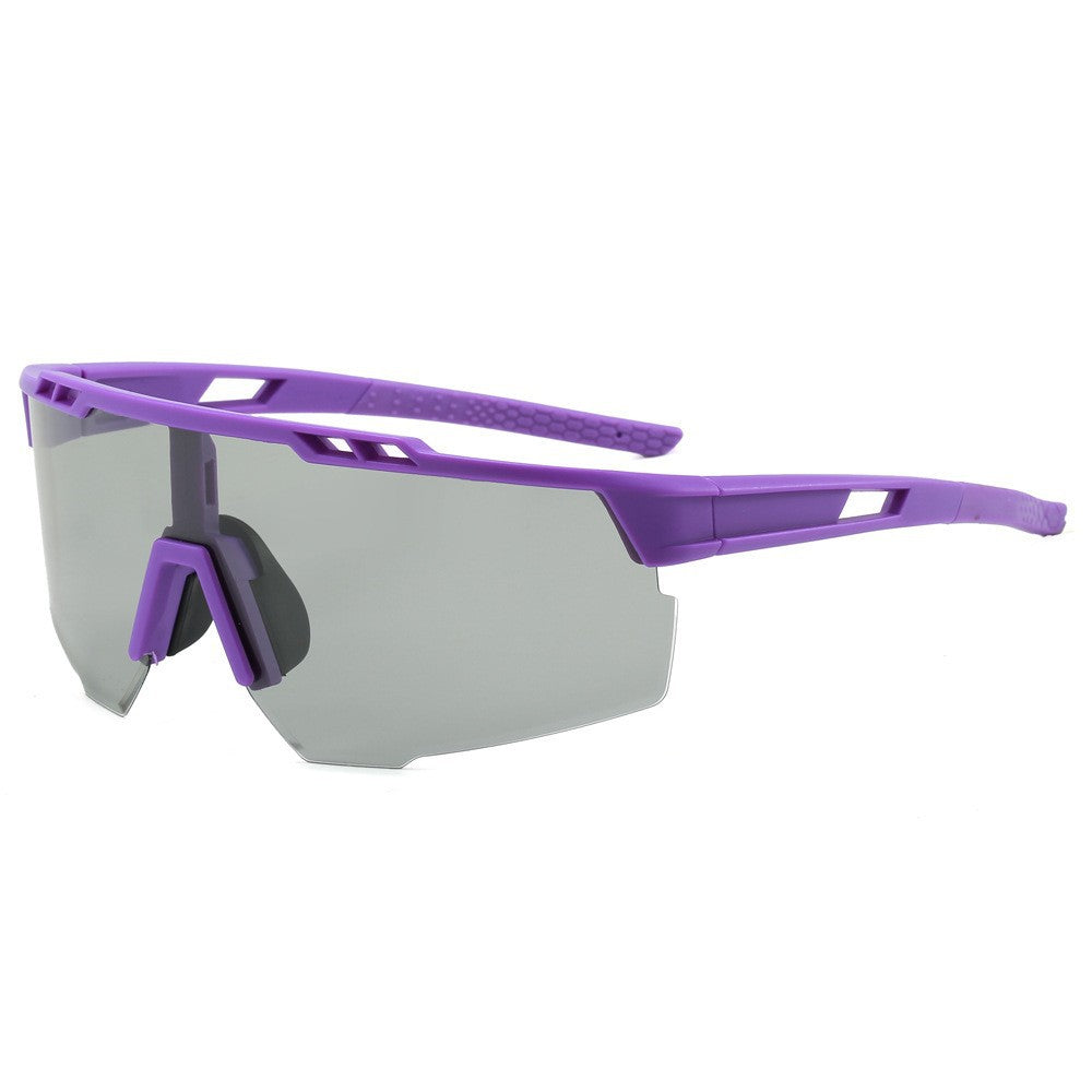 Unisex sportssolbrille med avansert ventilasjonsteknologi Luvikno