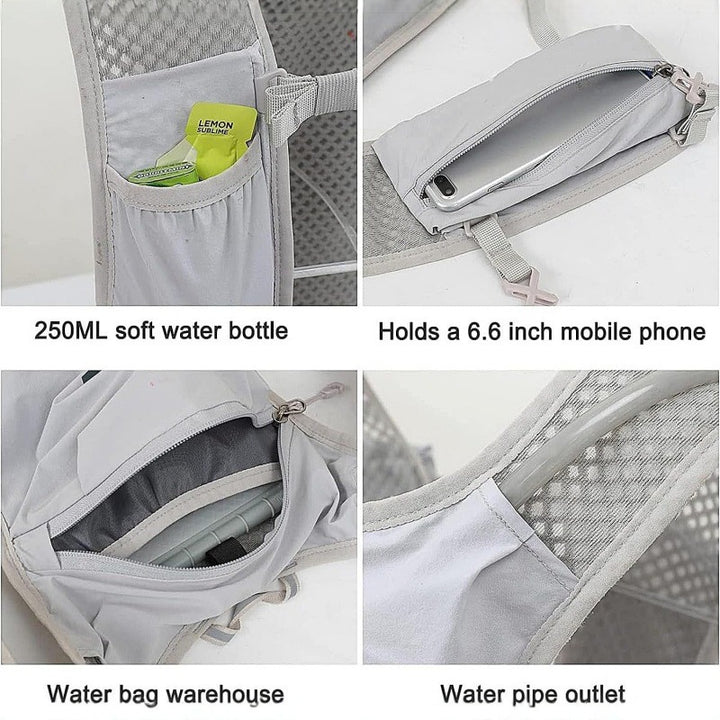 Dame Sporty Hydrering Ryggsekk Luvikno