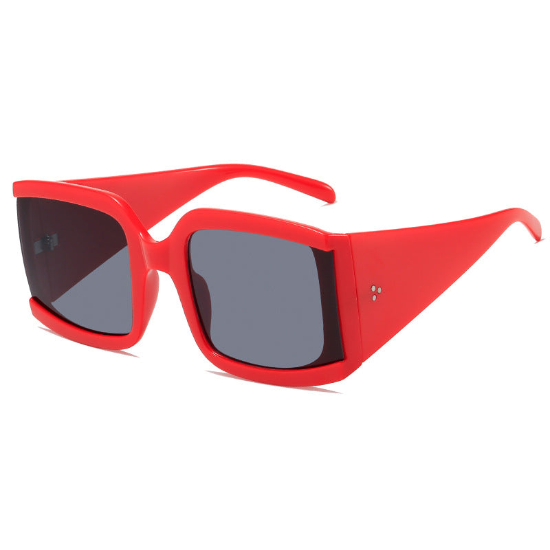 Dame Modische Oversize-solbriller Luvikno