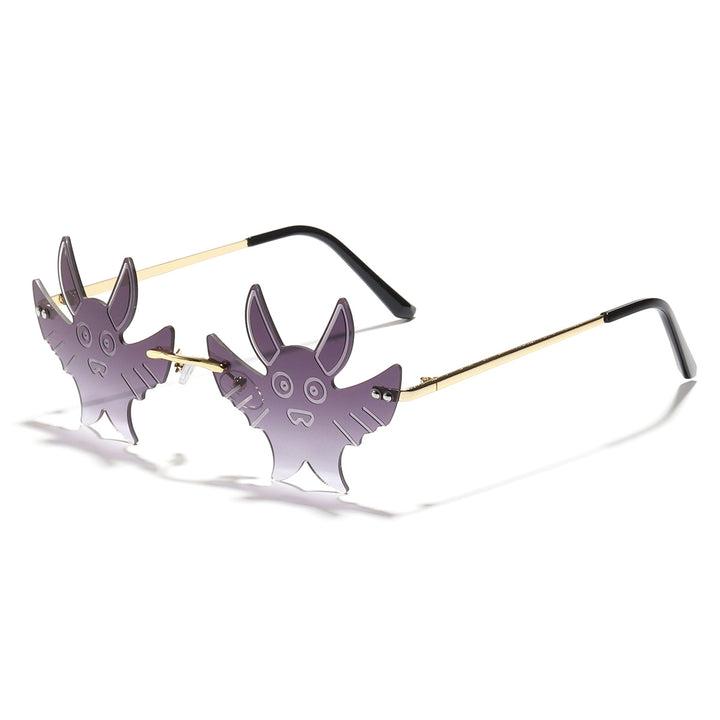 Dame unik solbrille med dyredesign Luvikno