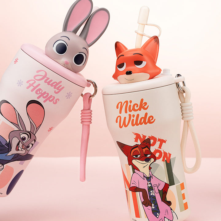 Dame drikkekopp med interaktiv Stitch-lokk Luvikno