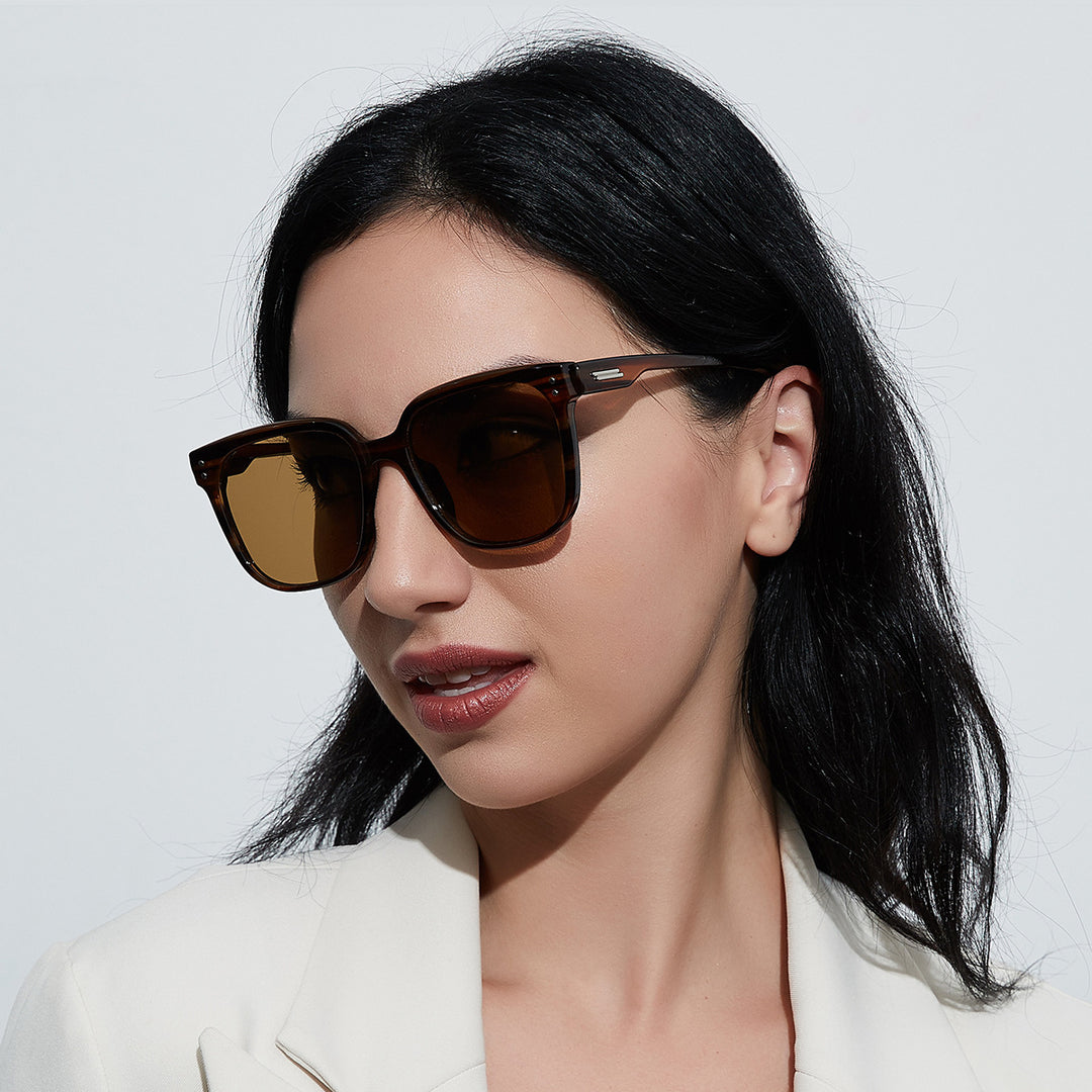Dame Vintage Stil Solbriller Luvikno