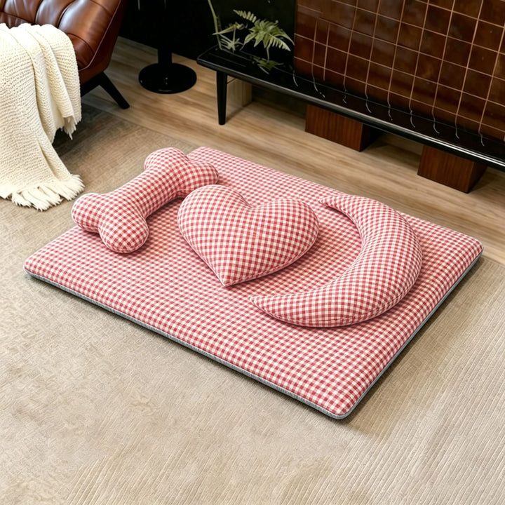 Dame luksus kattseng med ergonomisk pute Luvikno