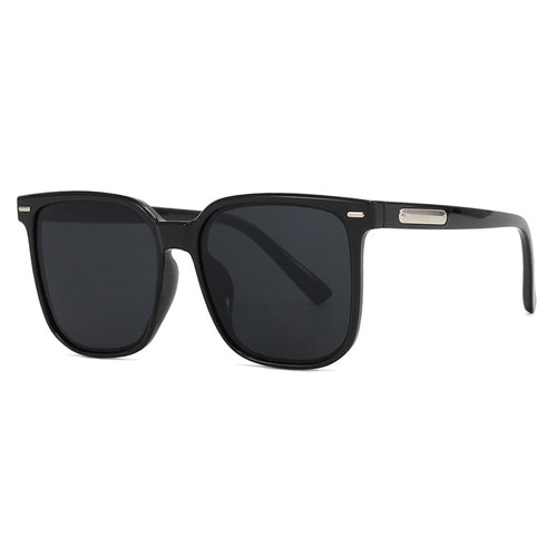 Dame firkantet solbrille med robust ramme og polarisert glass Luvikno