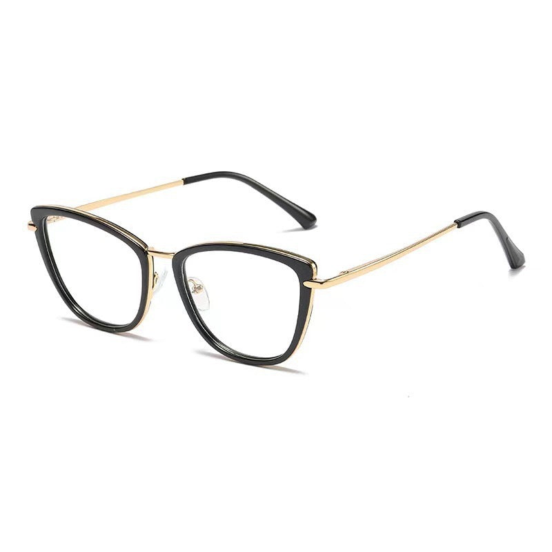 Damer moteriktig Cat-Eye solbrille med UV-beskyttelse og ergonomisk design Luvikno