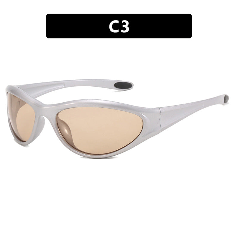 Dame sports solbrille med polarisert glass og ergonomisk design Luvikno