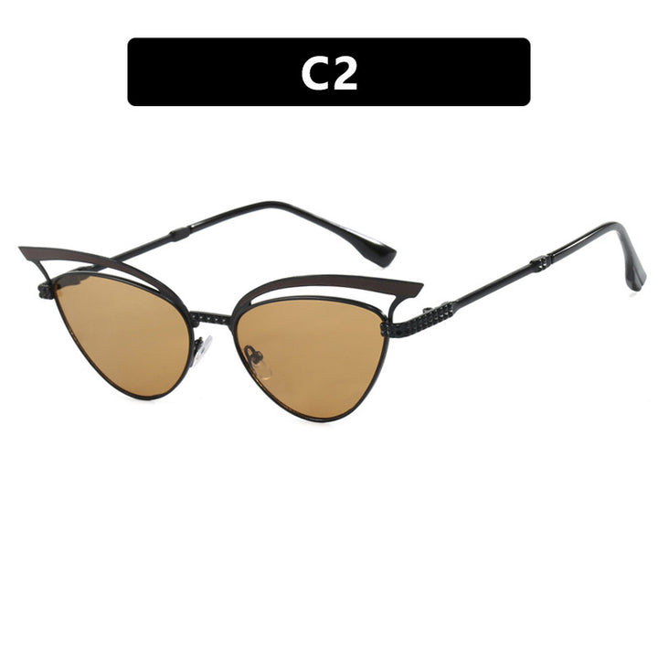 Dame Cat-Eye Briller med filigran designelement Luvikno